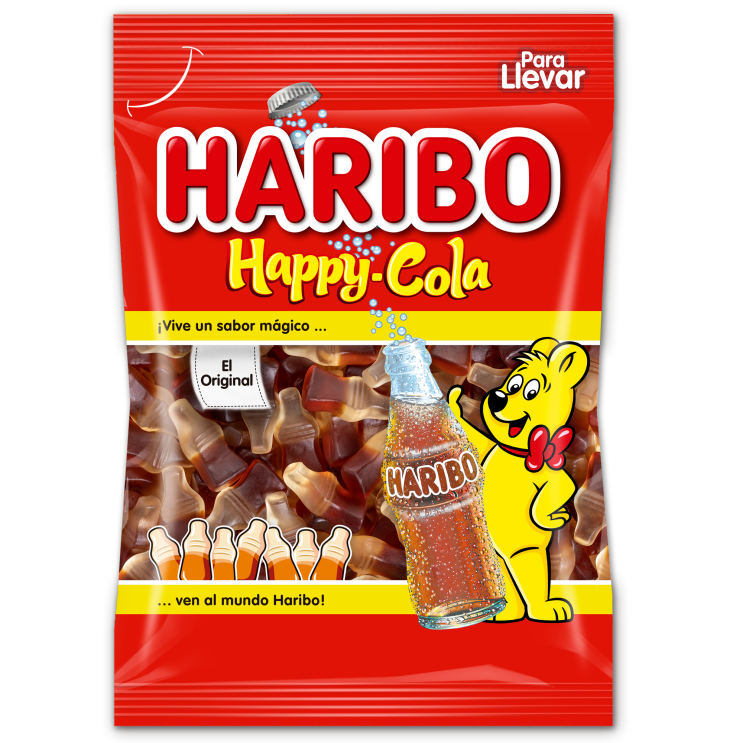 [404] Haribo Happy Cola 160 g (30 Un.)